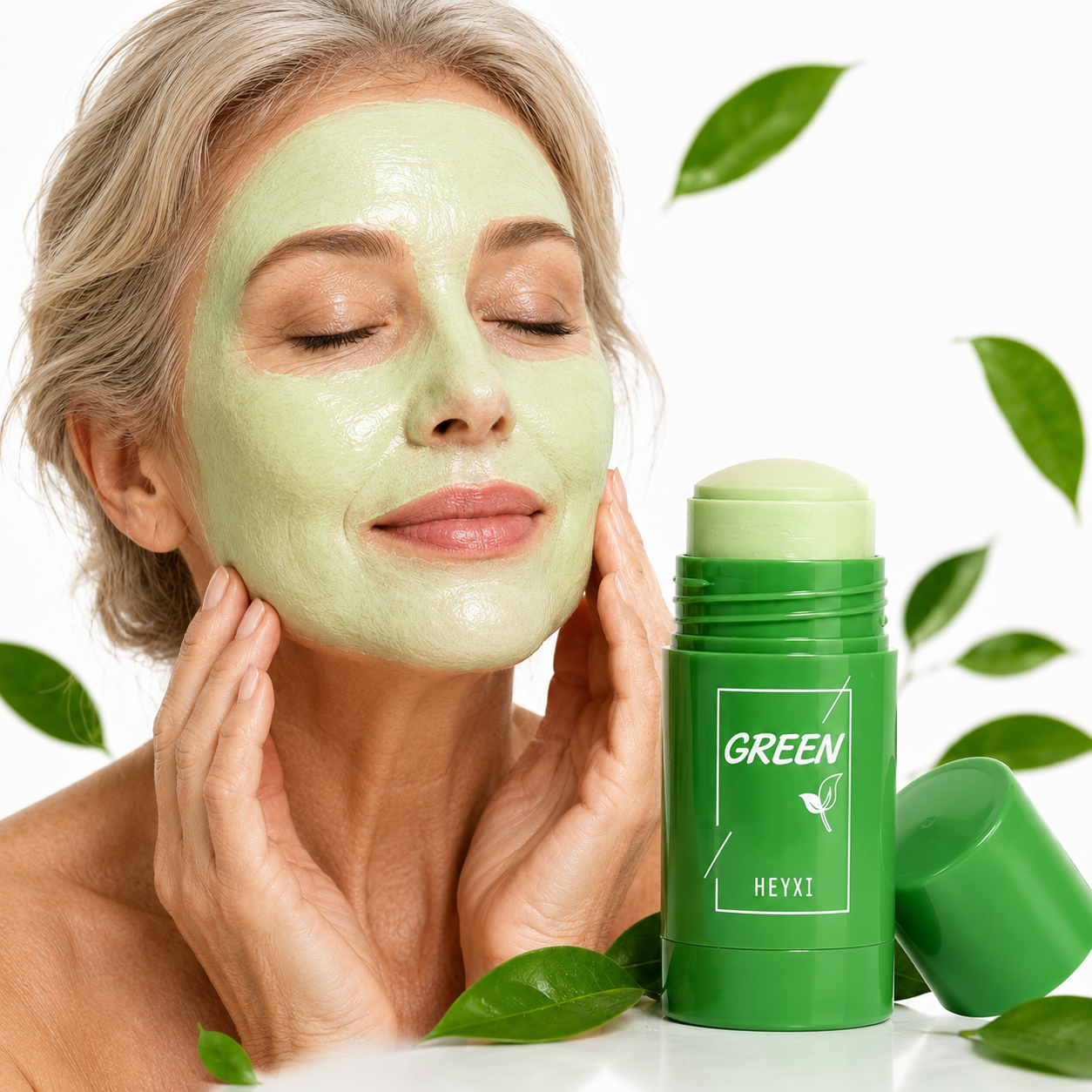Maschera al tè verde.
